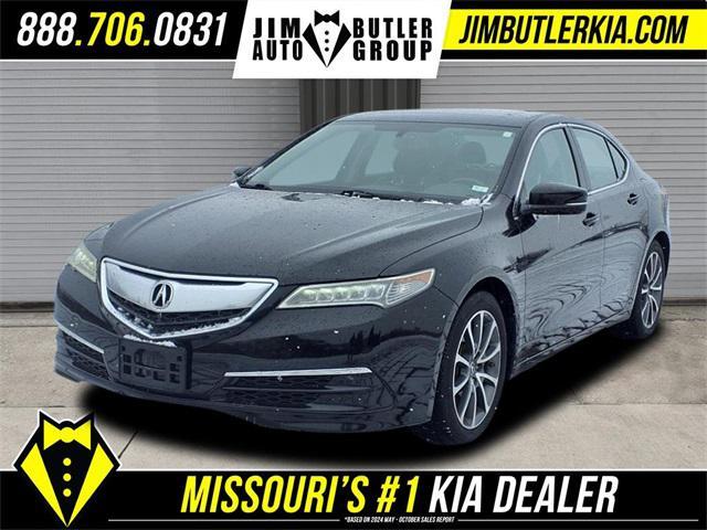 used 2015 Acura TLX car, priced at $17,488