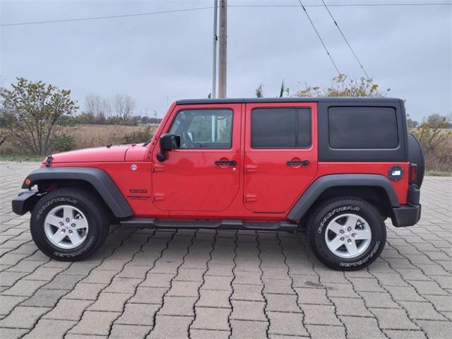 used 2017 Jeep Wrangler Unlimited car, priced at $17,602