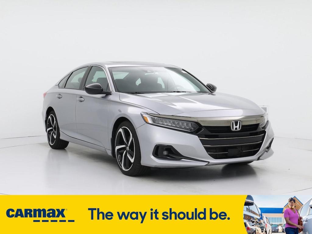 used 2021 Honda Accord car, priced at $27,998