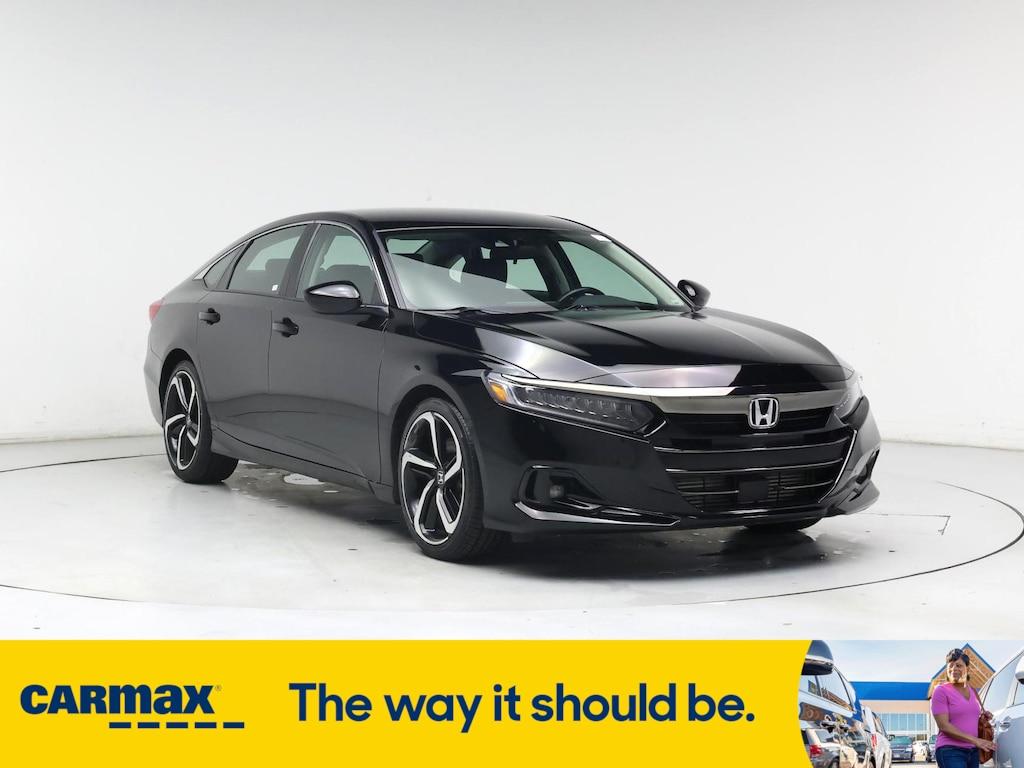 used 2021 Honda Accord car, priced at $26,998