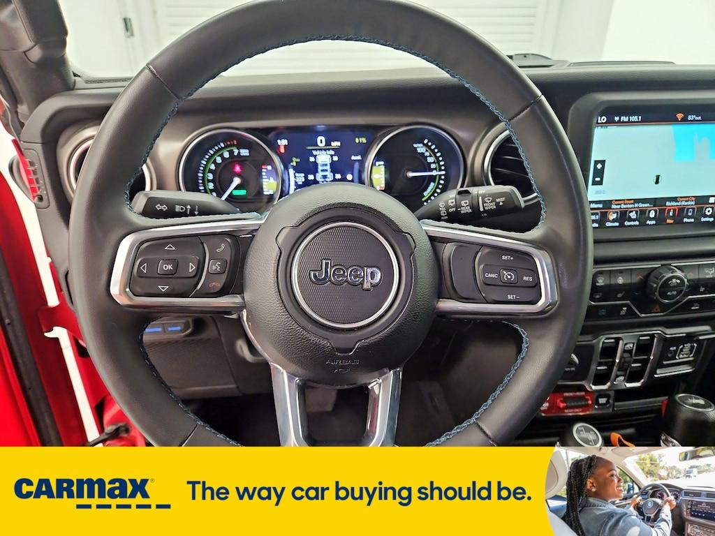 used 2023 Jeep Wrangler 4xe car, priced at $34,998