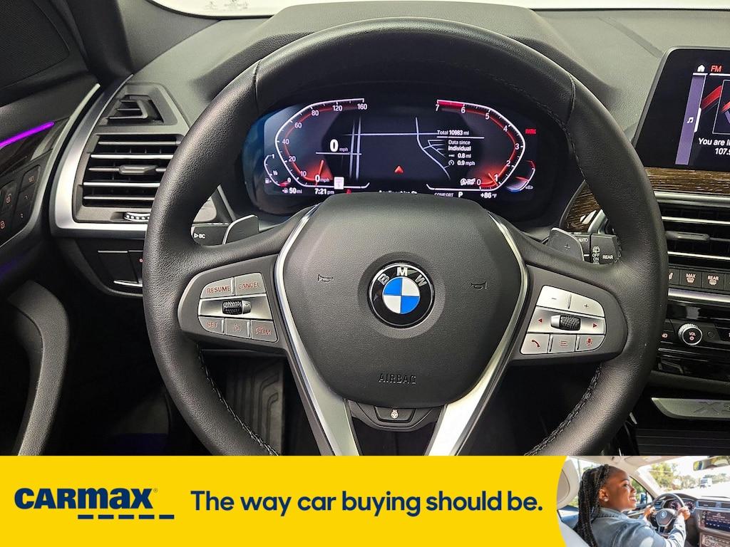 used 2022 BMW X3 car, priced at $36,998