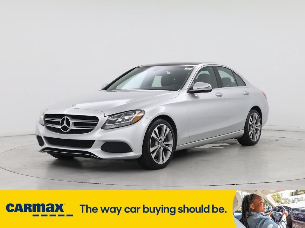 used 2018 Mercedes-Benz C-Class car, priced at $20,998