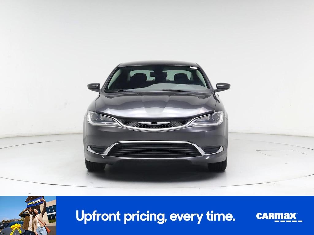 used 2015 Chrysler 200 car, priced at $10,998
