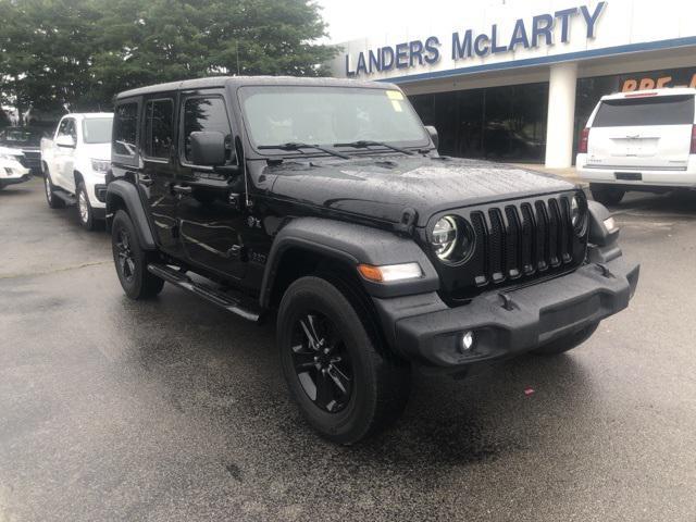 used 2021 Jeep Wrangler Unlimited car, priced at $32,172