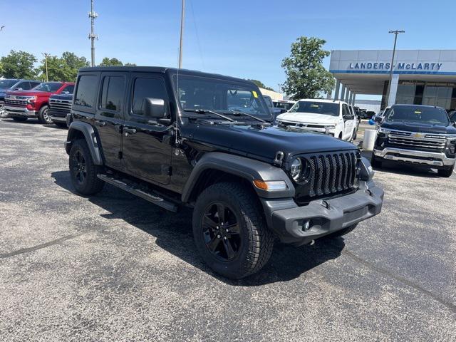 used 2021 Jeep Wrangler Unlimited car, priced at $31,704
