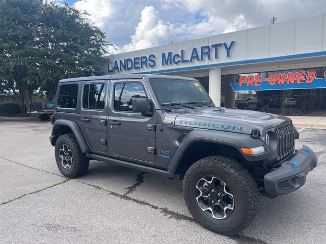 used 2022 Jeep Wrangler Unlimited 4xe car, priced at $37,791