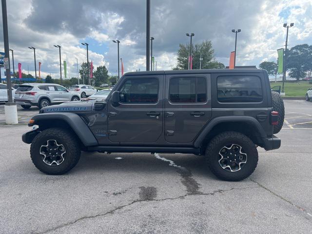 used 2022 Jeep Wrangler Unlimited 4xe car, priced at $32,991
