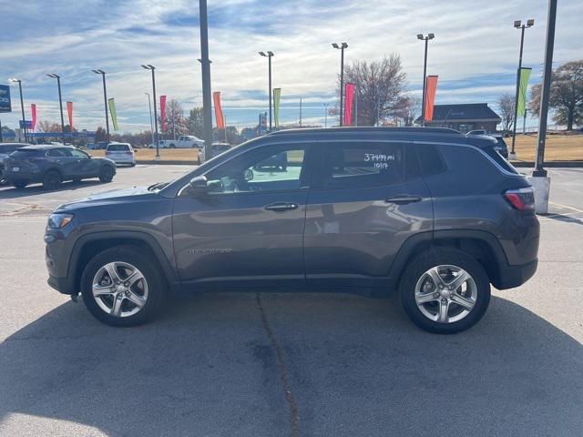 used 2024 Jeep Compass car, priced at $20,141