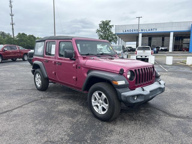 used 2021 Jeep Wrangler Unlimited car, priced at $39,634
