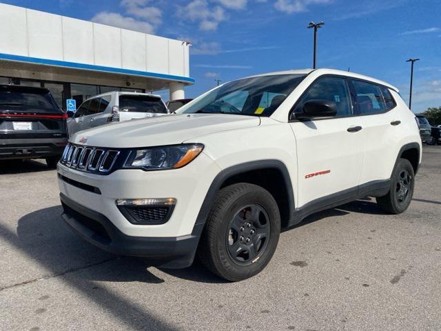 used 2021 Jeep Compass car, priced at $19,791