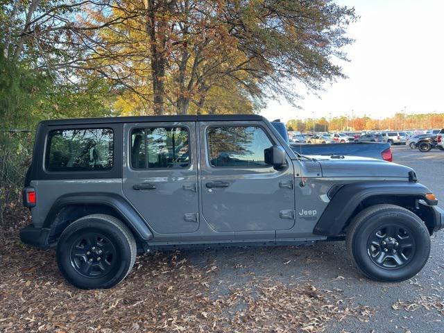 used 2021 Jeep Wrangler Unlimited car, priced at $28,800