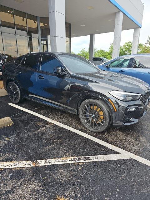 used 2021 BMW X6 car, priced at $59,100