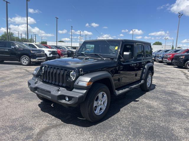 used 2022 Jeep Wrangler Unlimited car, priced at $31,355