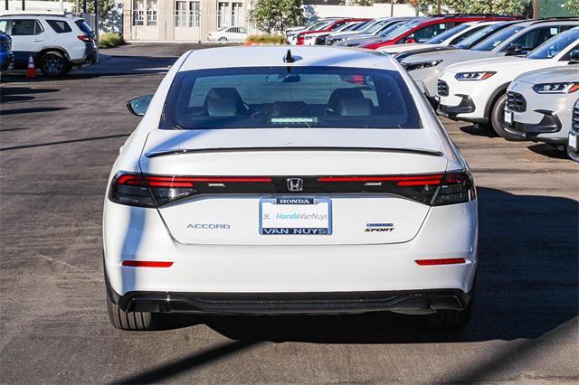 new 2025 Honda Accord Hybrid car, priced at $36,980