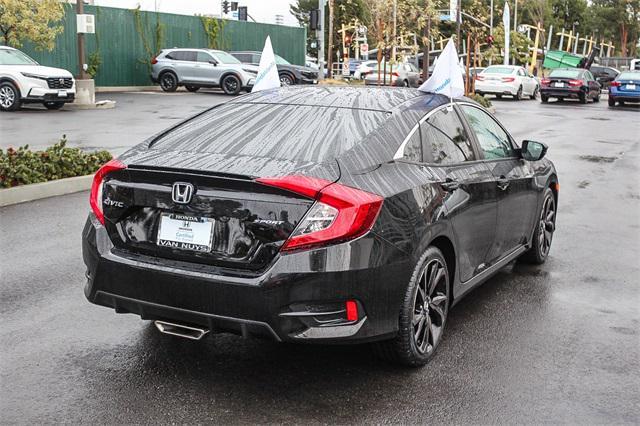 used 2020 Honda Civic car, priced at $21,444