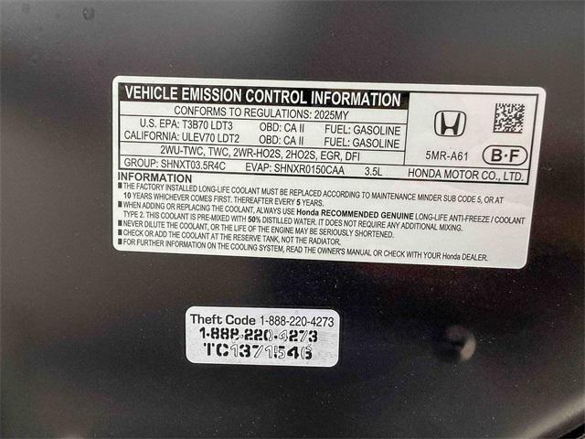 new 2025 Honda Odyssey car, priced at $48,360