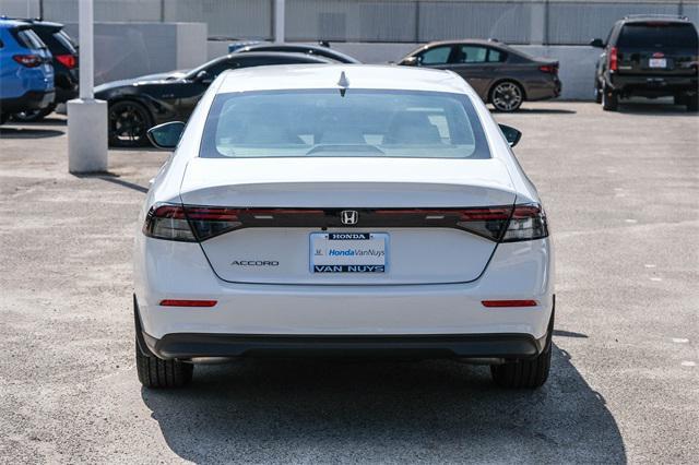 new 2024 Honda Accord car, priced at $31,460