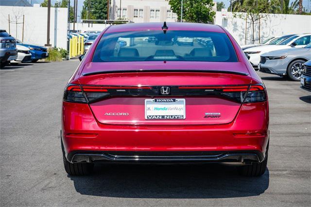new 2025 Honda Accord Hybrid car, priced at $36,980