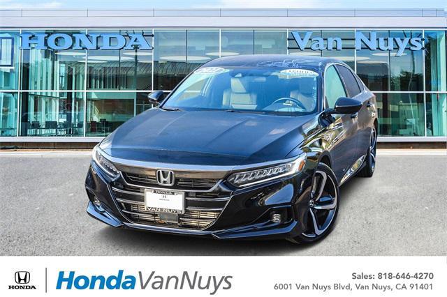 used 2021 Honda Accord car, priced at $23,888