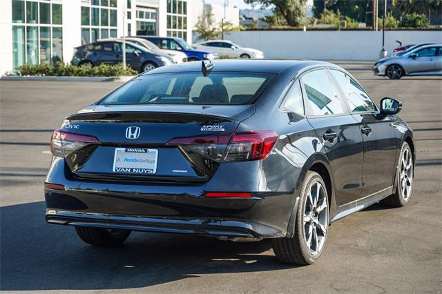 new 2025 Honda Civic Hybrid car, priced at $33,100