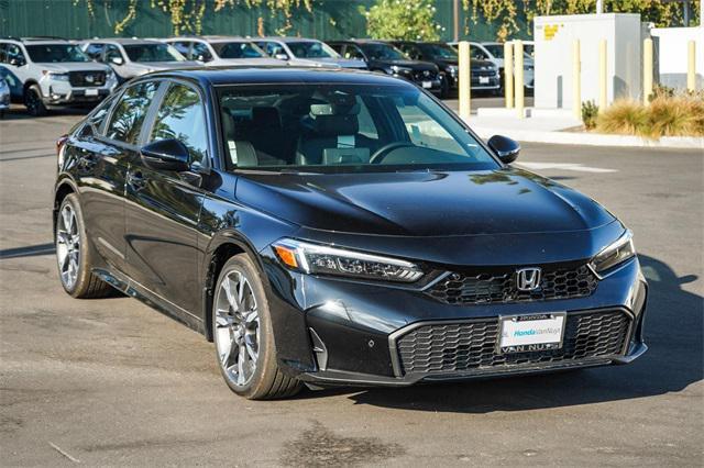 new 2025 Honda Civic Hybrid car, priced at $33,100