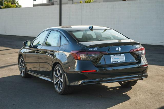 new 2025 Honda Civic Hybrid car, priced at $33,100