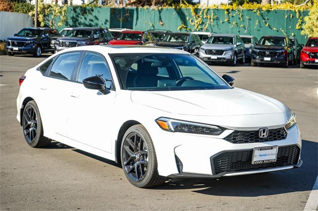 new 2025 Honda Civic Hybrid car, priced at $30,300