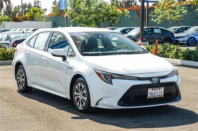 used 2020 Toyota Corolla Hybrid car, priced at $18,891