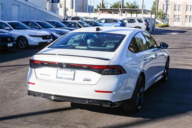 new 2025 Honda Accord Hybrid car, priced at $36,980