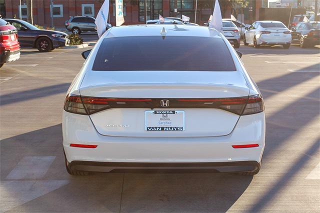 used 2024 Honda Accord car, priced at $24,904