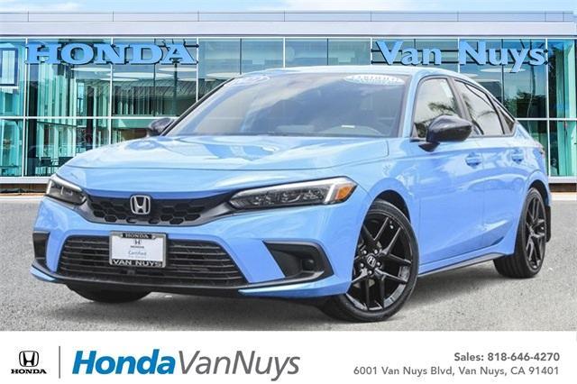 used 2022 Honda Civic car, priced at $24,550