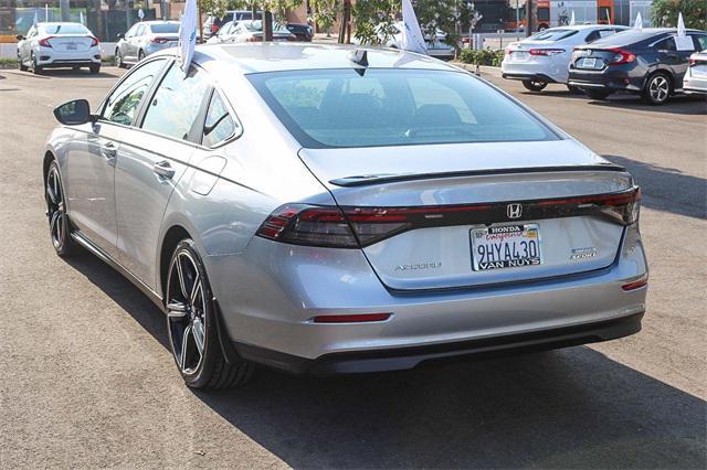 used 2023 Honda Accord Hybrid car, priced at $27,944
