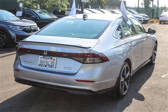 used 2023 Honda Accord Hybrid car, priced at $27,944