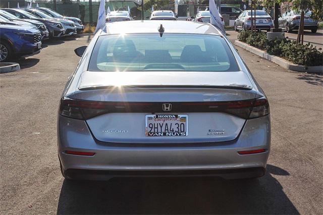 used 2023 Honda Accord Hybrid car, priced at $27,944