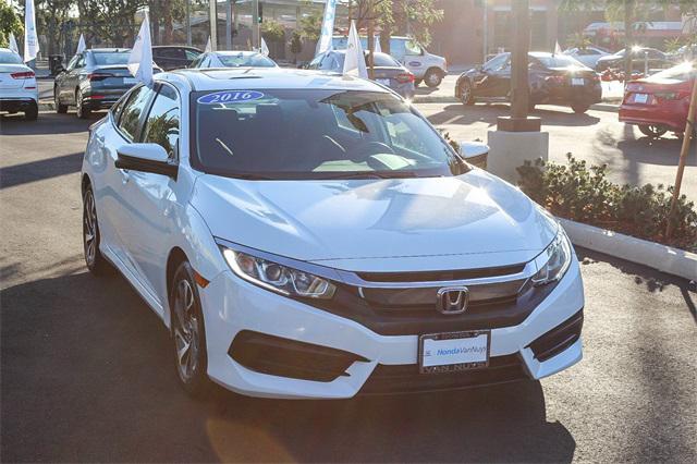 used 2016 Honda Civic car, priced at $15,656