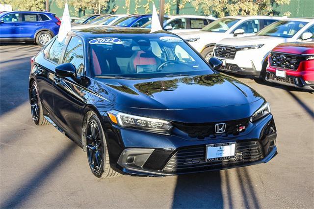 used 2022 Honda Civic Si car, priced at $28,421