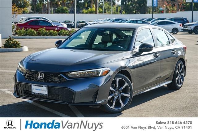 new 2025 Honda Civic Hybrid car, priced at $33,100