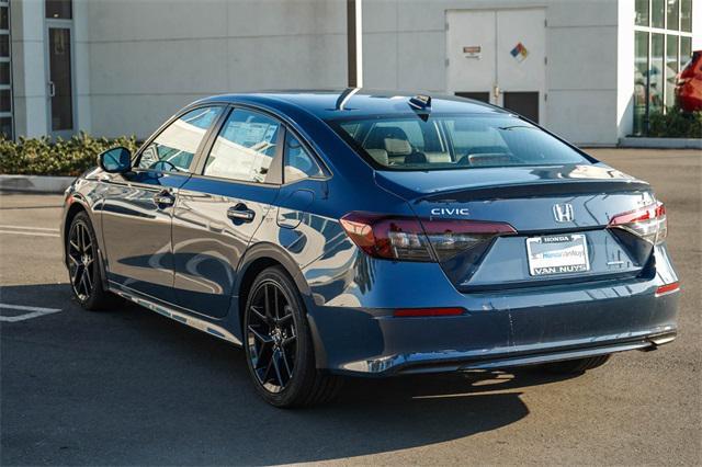 new 2025 Honda Civic Hybrid car, priced at $30,555