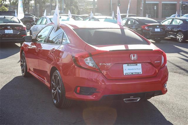 used 2021 Honda Civic car, priced at $20,461