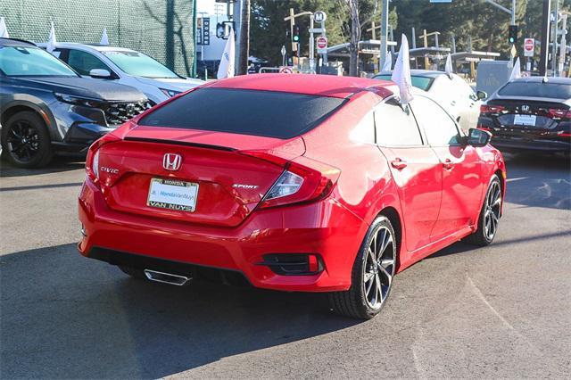 used 2021 Honda Civic car, priced at $20,461