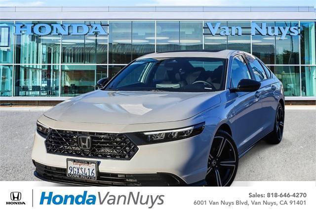 used 2023 Honda Accord Hybrid car, priced at $27,073