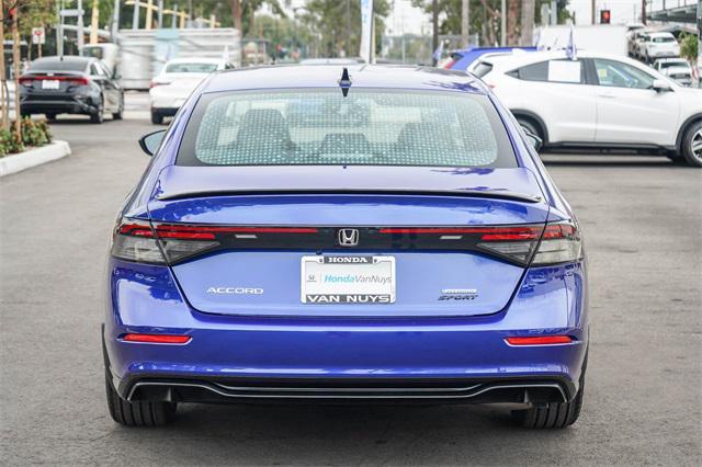 new 2024 Honda Accord Hybrid car, priced at $36,425