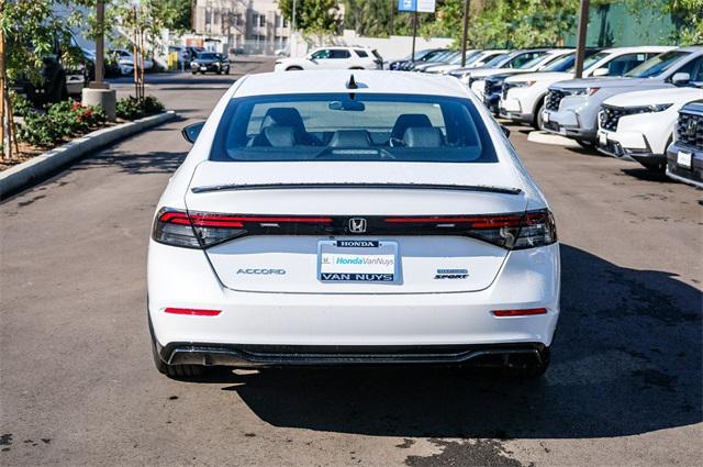 new 2024 Honda Accord Hybrid car, priced at $36,425