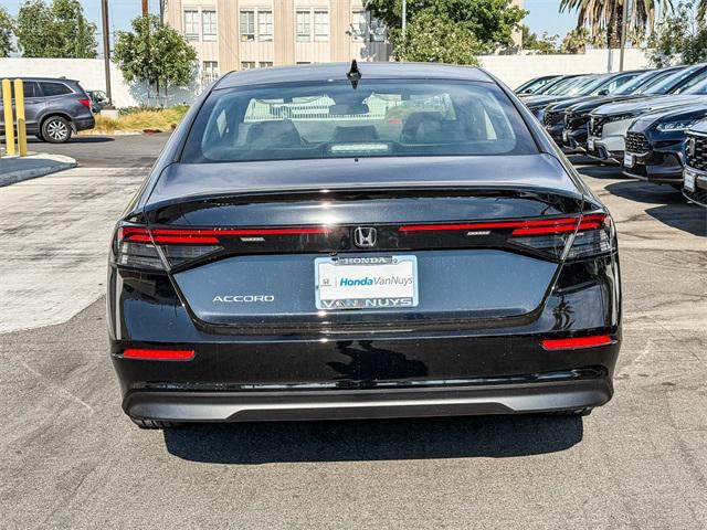 new 2025 Honda Accord car, priced at $31,710