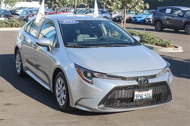 used 2021 Toyota Corolla car, priced at $16,559