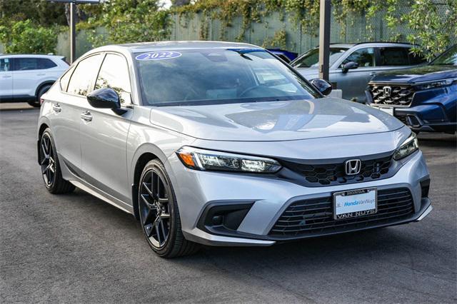 used 2022 Honda Civic car, priced at $24,444