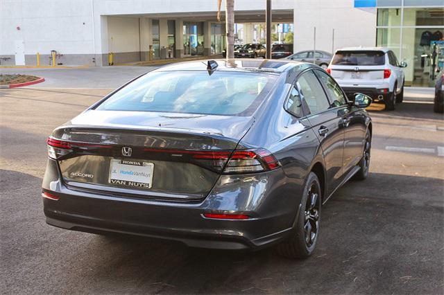 new 2025 Honda Accord car, priced at $31,655