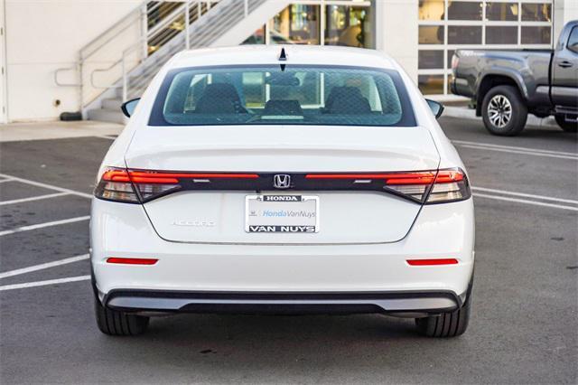 new 2025 Honda Accord car, priced at $32,210