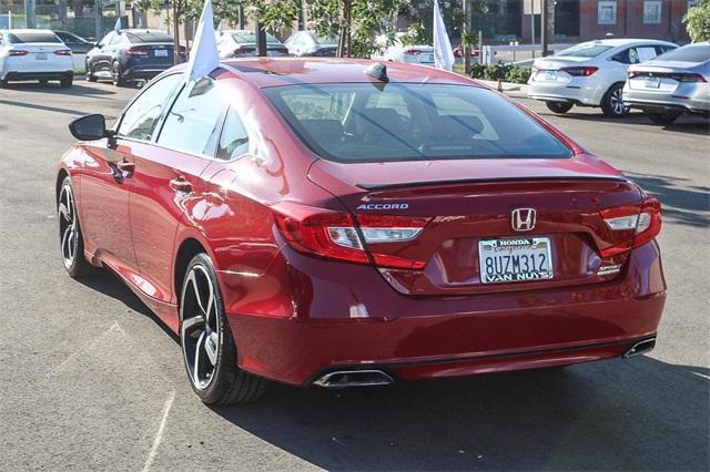 used 2021 Honda Accord car, priced at $23,265